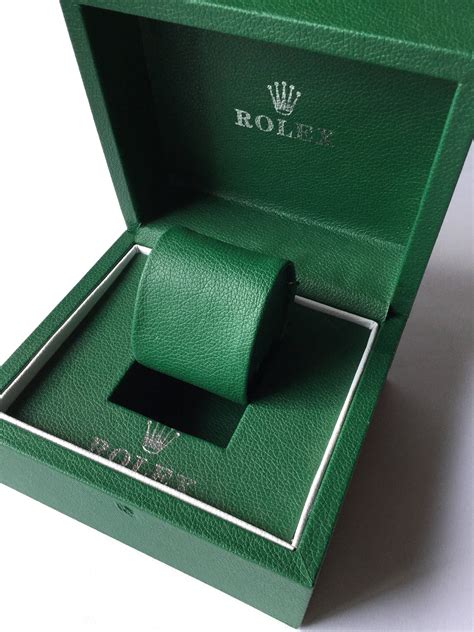 vintage rolex red watch box|empty Rolex watch box.